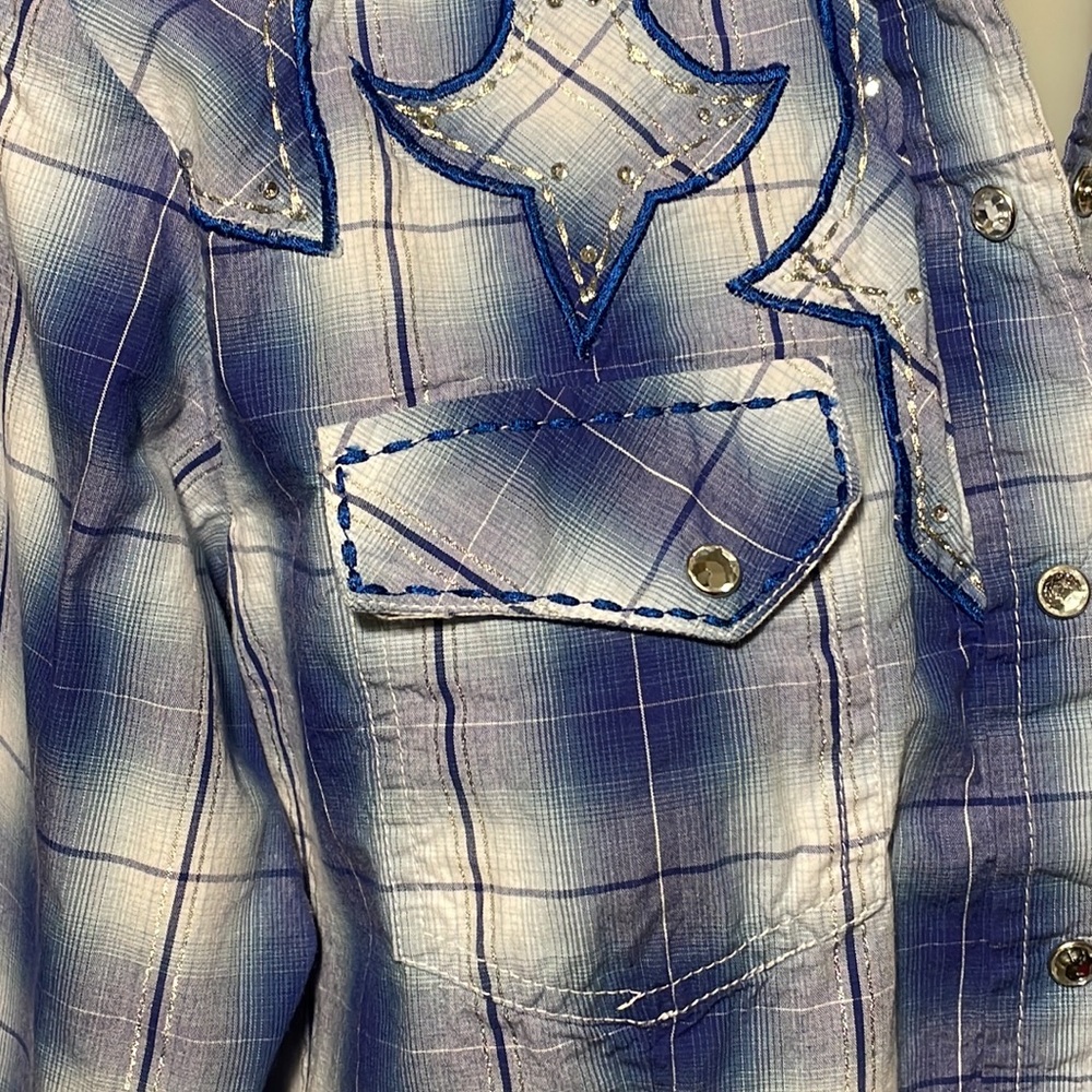 Tired heart, women’s, cow girl shirt - Picture 10 of 13
